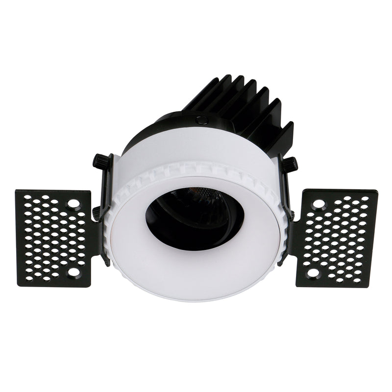 Spot encastrable orientable VIP1T rond bombé, LED intégrée, variable DALI