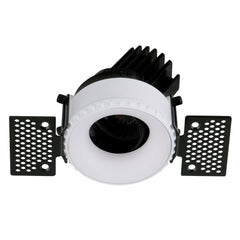 Spot encastrable orientable VIP1T rond bombé, LED intégrée, connecté Casambi