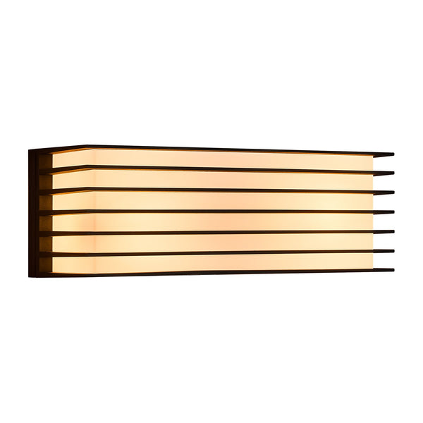 Applique extérieure Fluctus 28 noire, IP44