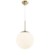 Suspension Grant 25 laiton, verre