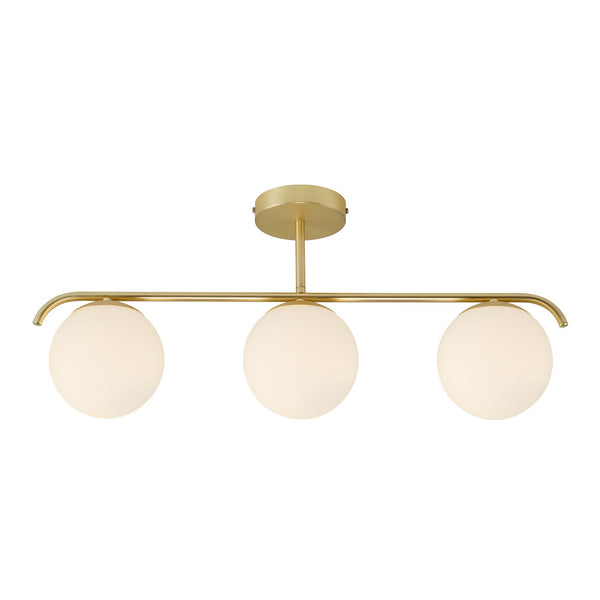 Plafonnier Grant 3-Spot, verre