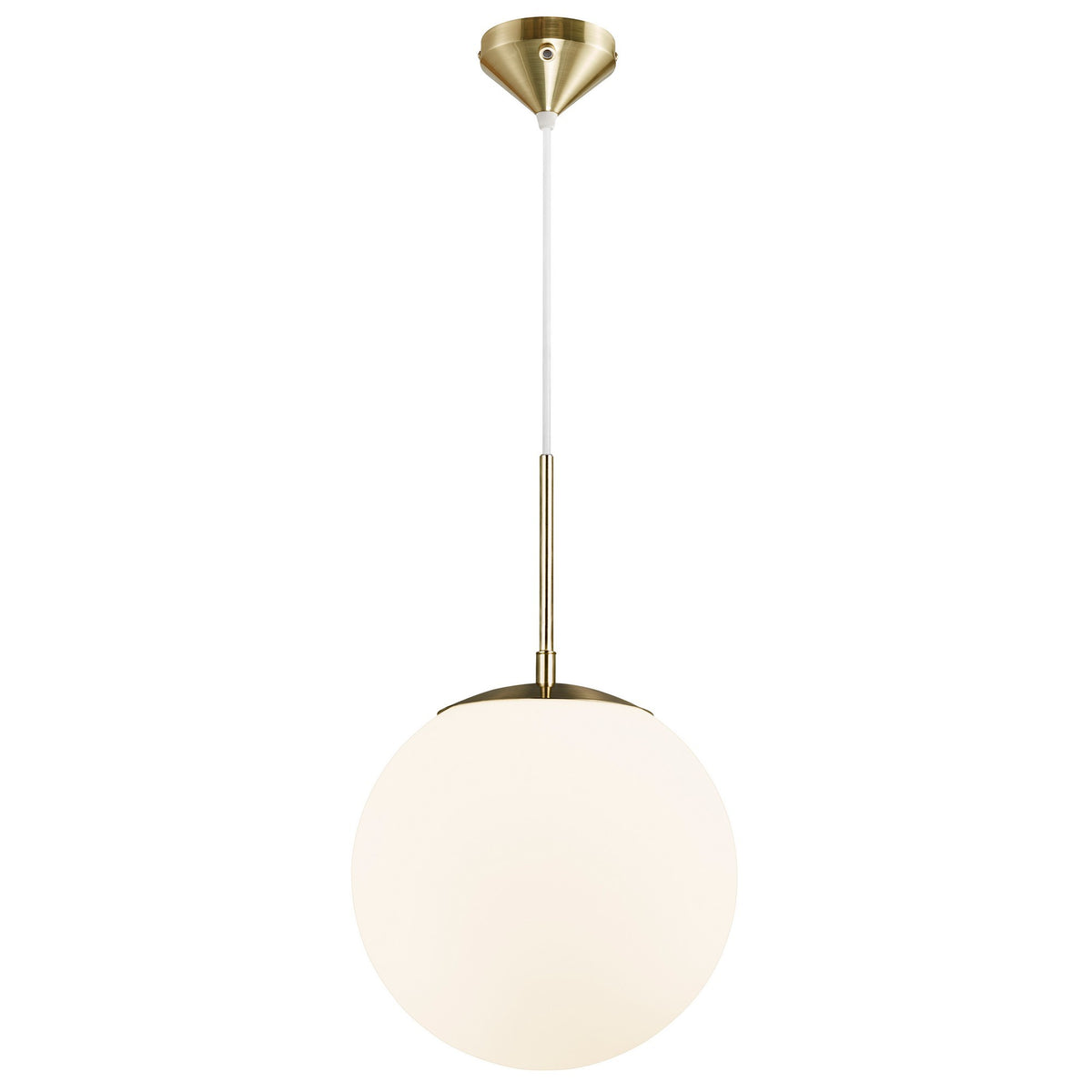 Suspension Grant 25 laiton, verre