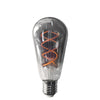 Dimmbares rauchfarbenes Leuchtmittel mit E27-Sockel, 140 Lumen, 1800 Kelvin, 4,5 Watt