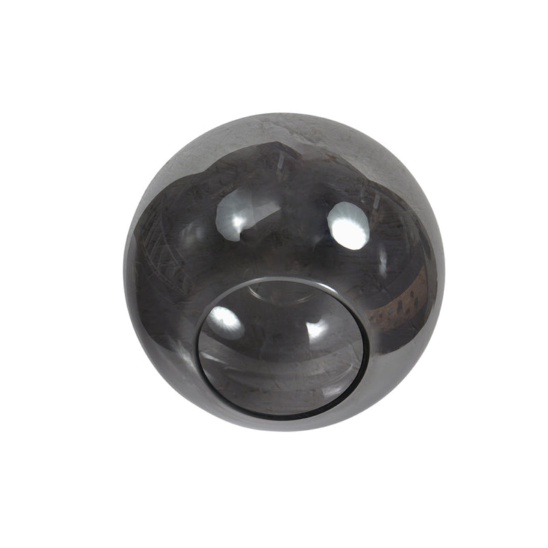 Abnehmbarer Glasschirm I15468S – Handgefertigtes Rauchglas für E27-Leuchten