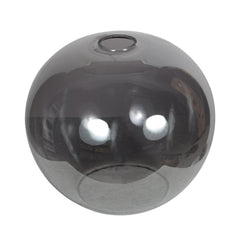 Abnehmbarer Glasschirm I15469S – Handgefertigtes Rauchglas 25 cm für E27-Leuchten