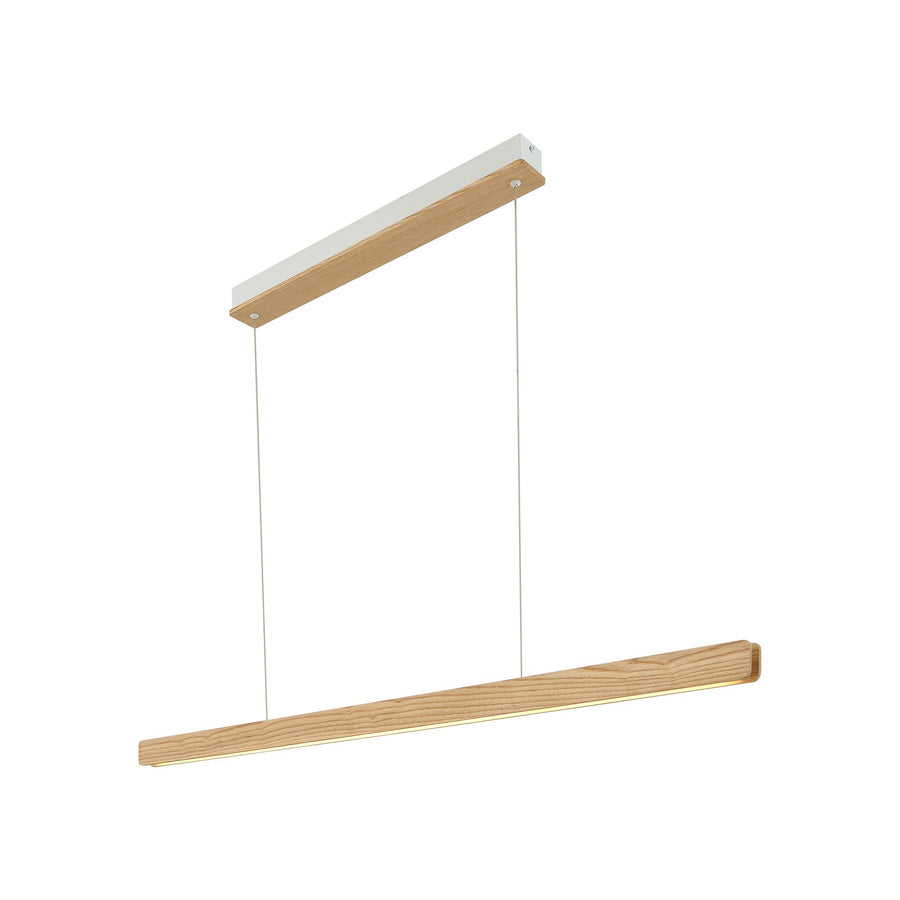 Suspension LED Ilgas, bois