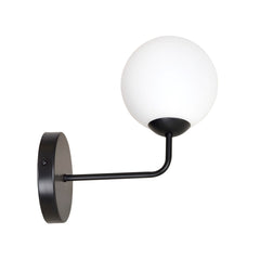 Wandleuchte Pregos, 1-flammig, schwarz