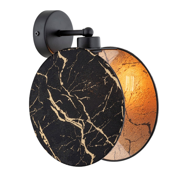 Wandleuchte mit Marmor-Optik