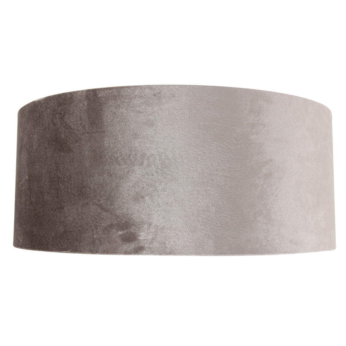 Abat-jour de profil sur fond blanc, silhouette cylindrique régulière