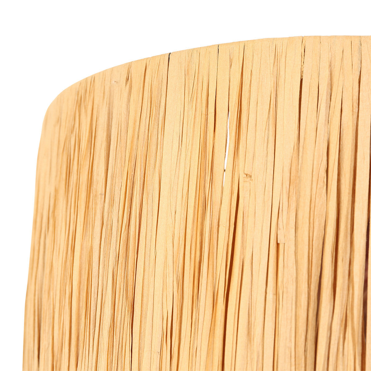 Gros plan sur la texture du jonc de mer et ses brins verticaux tressés