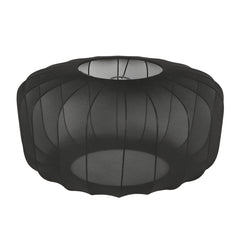 EIN Lampenschirm 60×30 cm schwarz