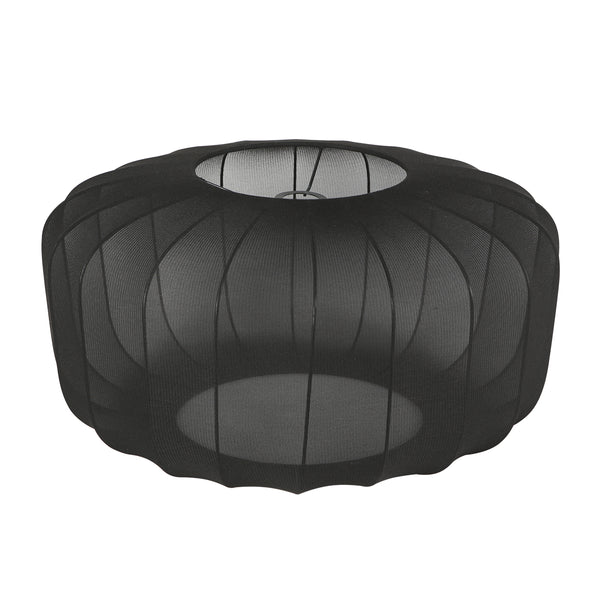 EIN Lampenschirm 60×30 cm schwarz