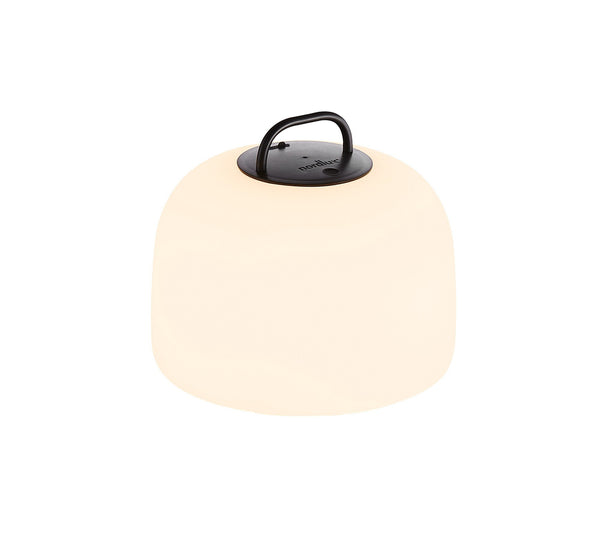 Lampe nomade d'extérieur LED Kettle To-Go 22 blanche et noire, IP65
