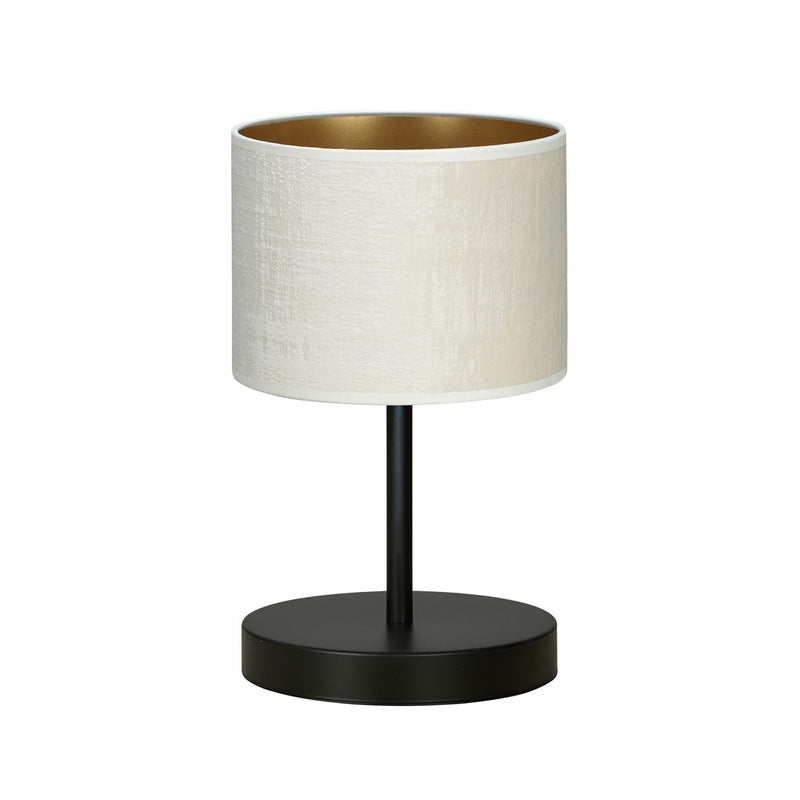 Nachttischlampe Hilde weiß