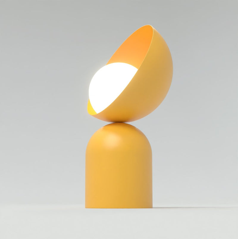 Nachttischlampe Boto orange
