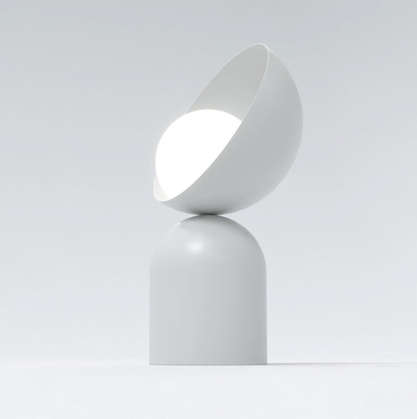 Boto Nachttischlampe, 1-flammig, grau