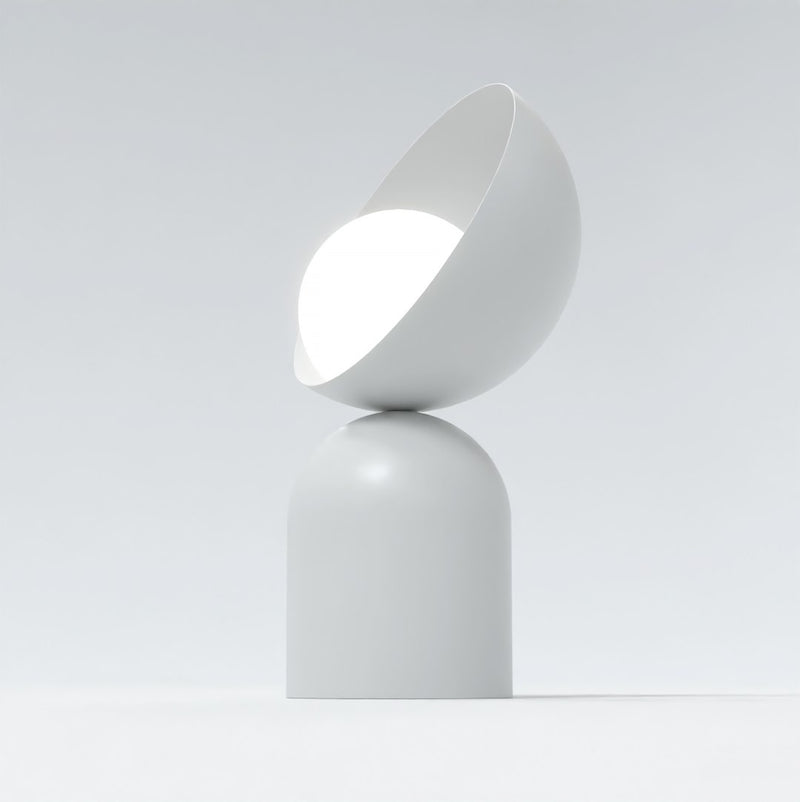 Boto Nachttischlampe, 1-flammig, grau