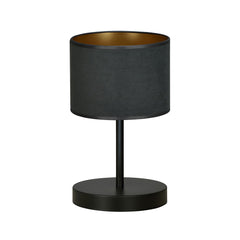 Nachttischlampe Hilde schwarz