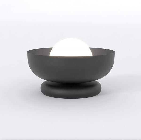 Nachttischlampe Ozzy schwarz