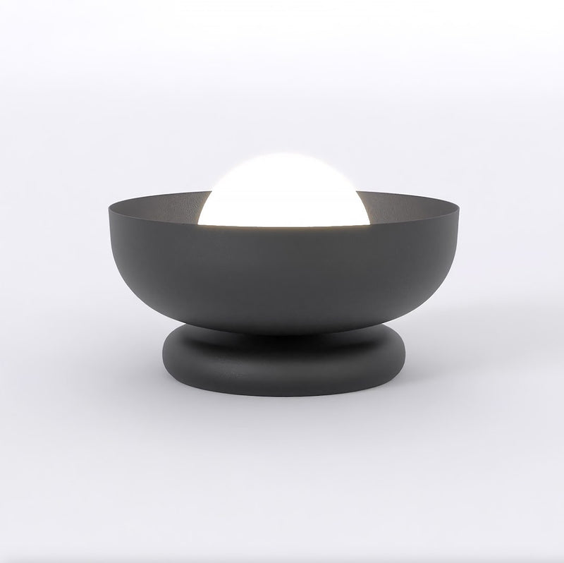 Nachttischlampe Ozzy schwarz