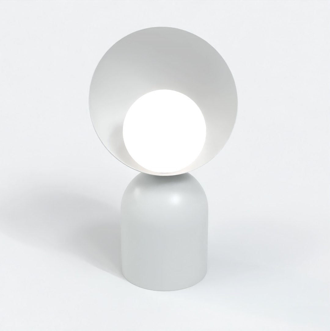 Boto Nachttischlampe, 1-flammig, grau