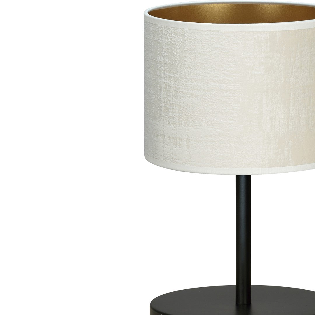 Nachttischlampe Hilde weiß