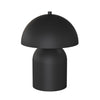 Nachttischlampe Mush schwarz