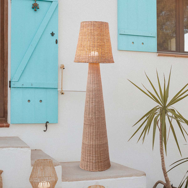 Stehlampe Lola 165 Nature aus Naturfasern