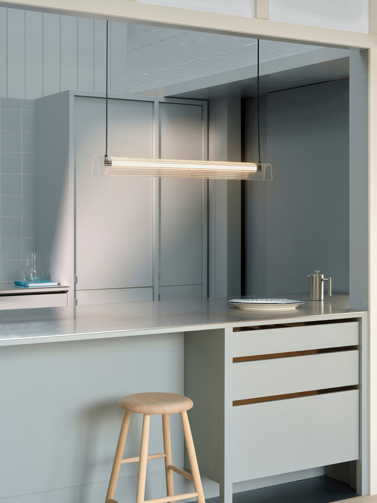 Suspension LED Aliani noire