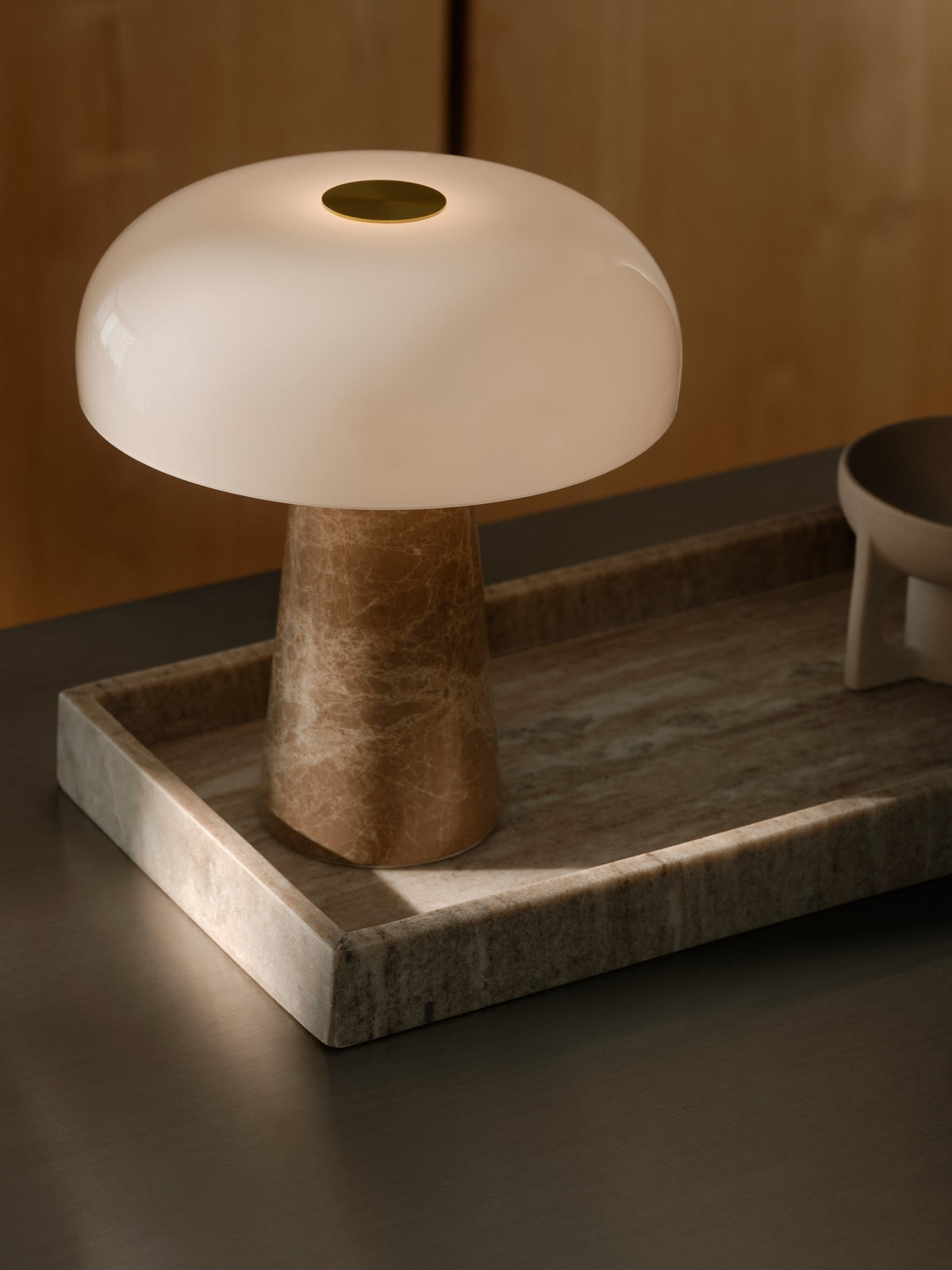 Lampe à poser Glossy Mini, verre