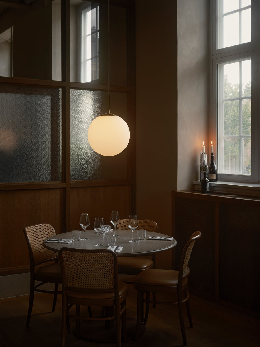 Suspension Grant 25 laiton, verre
