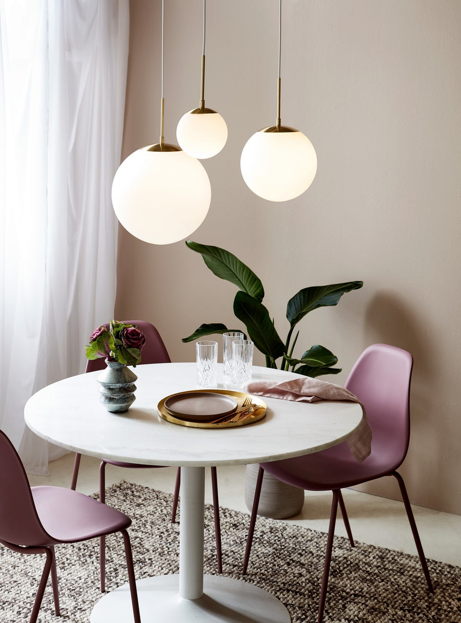 Suspension Grant 25 laiton, verre