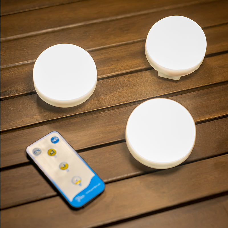 Tragbare, wiederaufladbare Mini-LED-Lampe Cherry, 3er-Set
