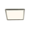 Plafonnier LED Oja 29 Square variable 3 niveaux 3000 ou 4000K nickel brossé