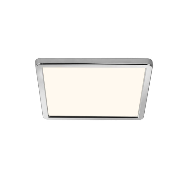 Plafonnier LED Oja 29 Square variable 3 niveaux 3000 ou 4000K chromé