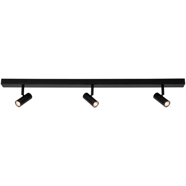 Plafonnier spots LED Omari 3-Spot noir