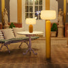 Solar-Stehleuchte Phoebe 140, Art-déco-Stil