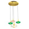Suspension Roxanne 04 – Design Art Déco en verre soufflé et finition élégante