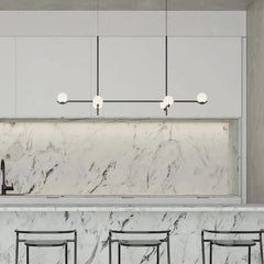 Design-LED-Deckenleuchte Gold Schwarz | Voltis