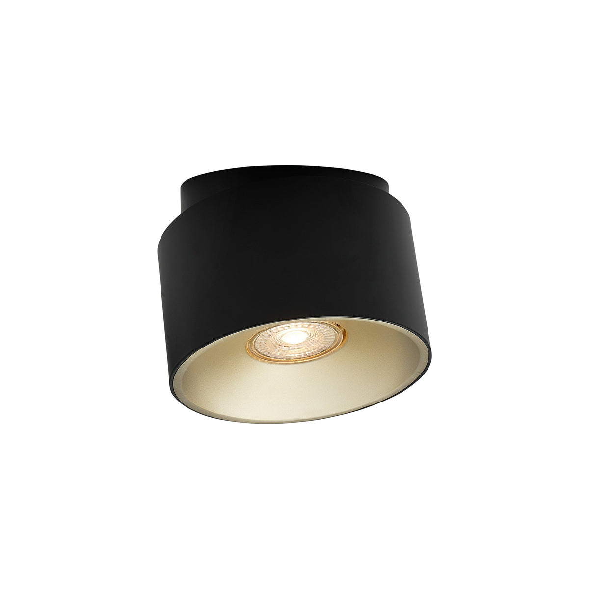 Plafonnier spots Torone noir