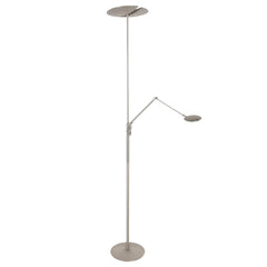 Stehlampe Zenith2 silberfarben