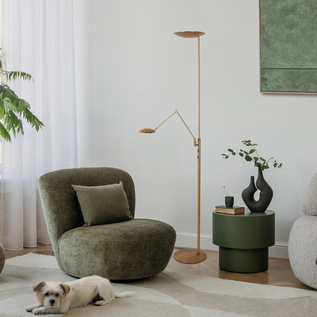 Lampadaire Daphne2 bronze