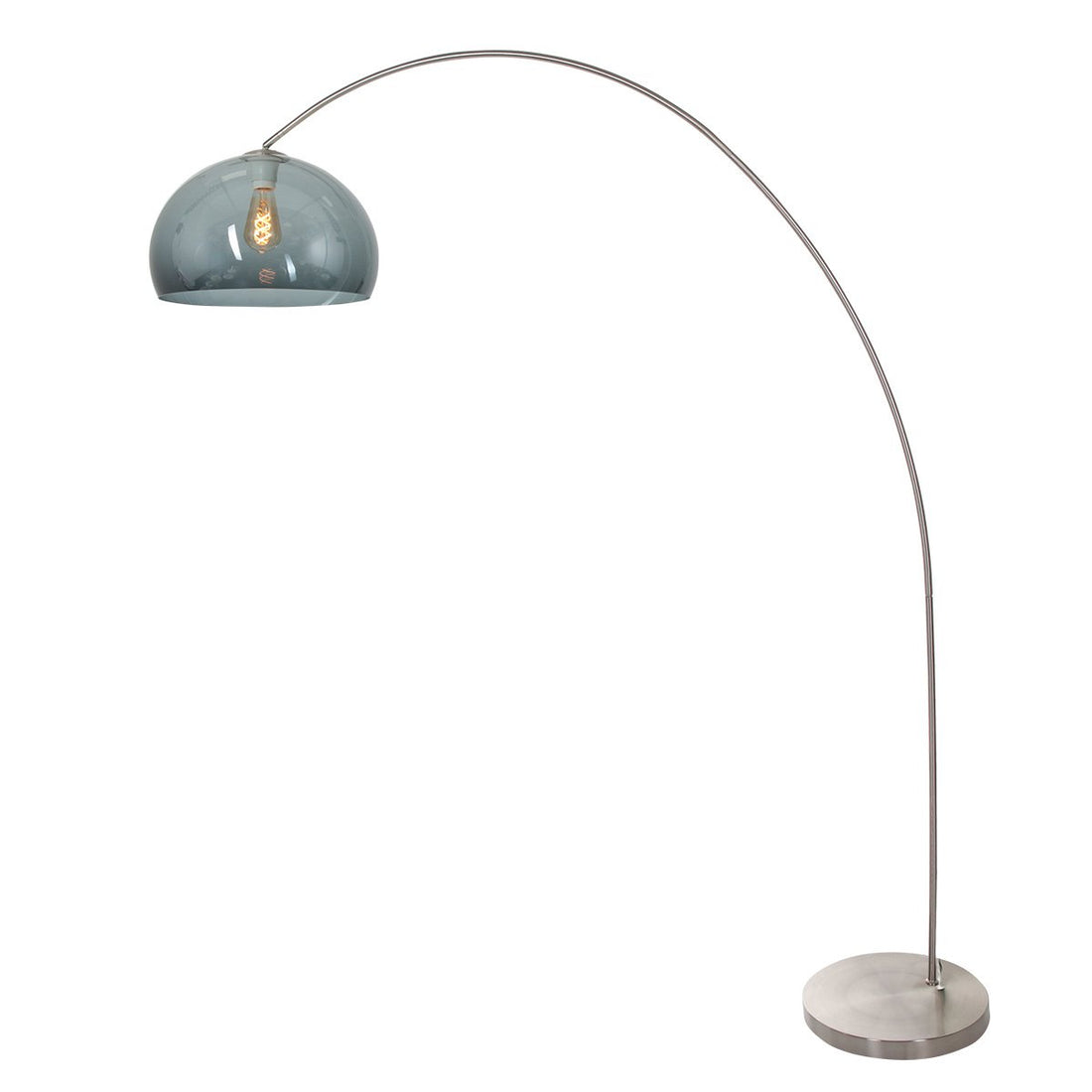 Stehlampe Solva silberfarben