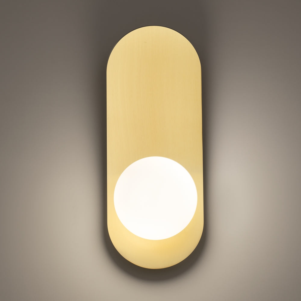 Bao Wandleuchte gold