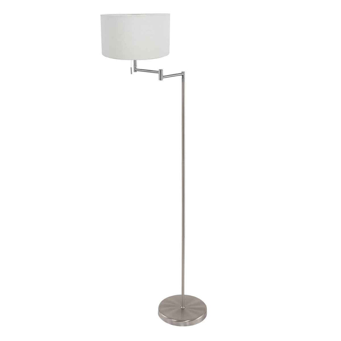 Stehlampe Bella silberfarben