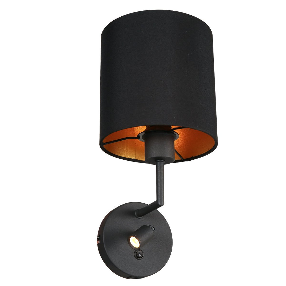 Wandleuchte Noor schwarz