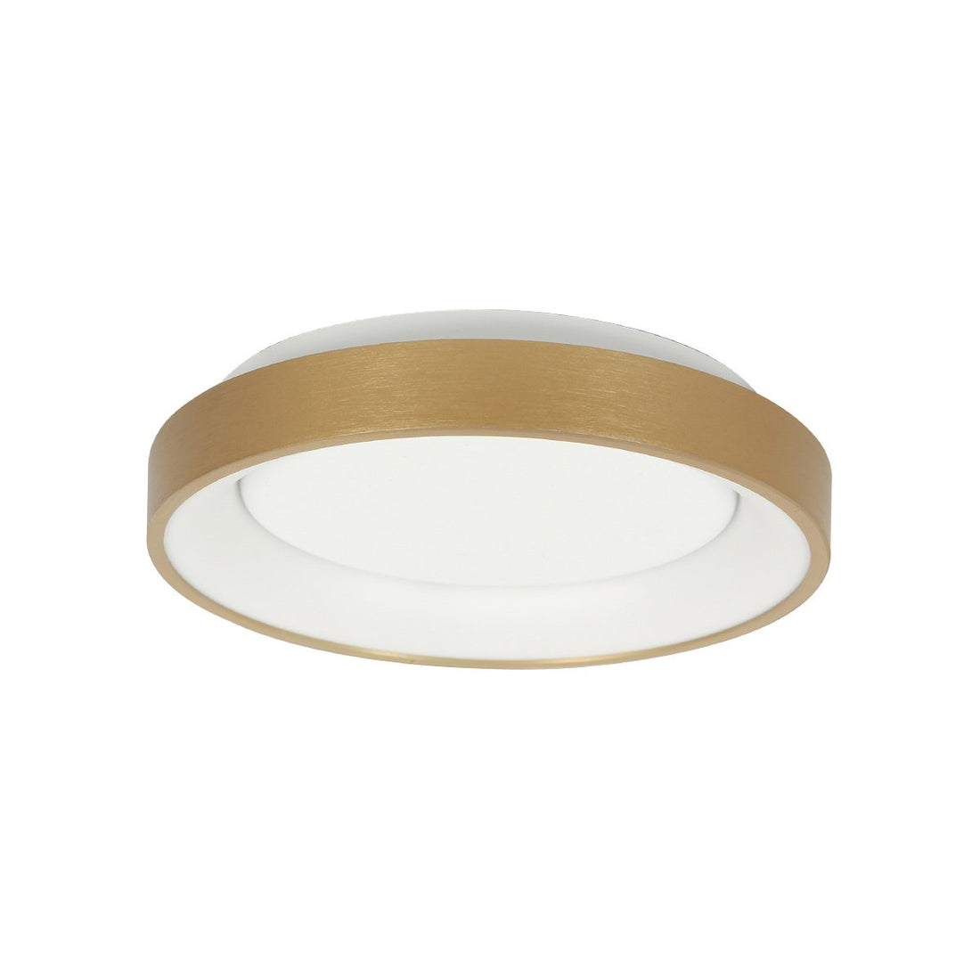 Goldfarbene Deckenleuchte Ringlede