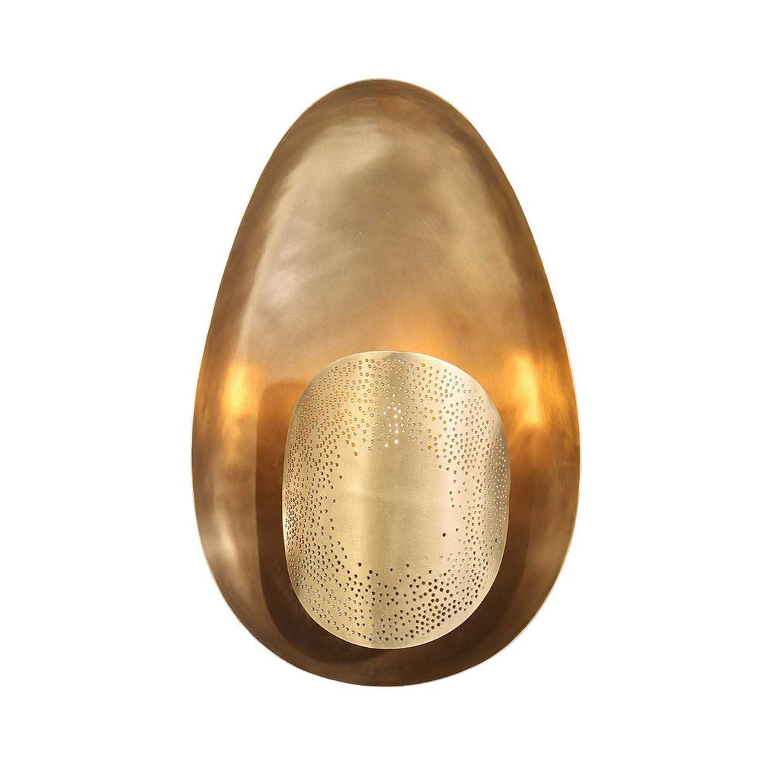 Wandleuchte Messing Bronze