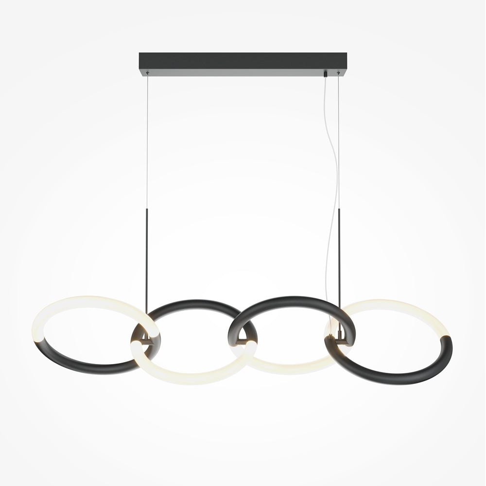 Node Suspension luminaire doré