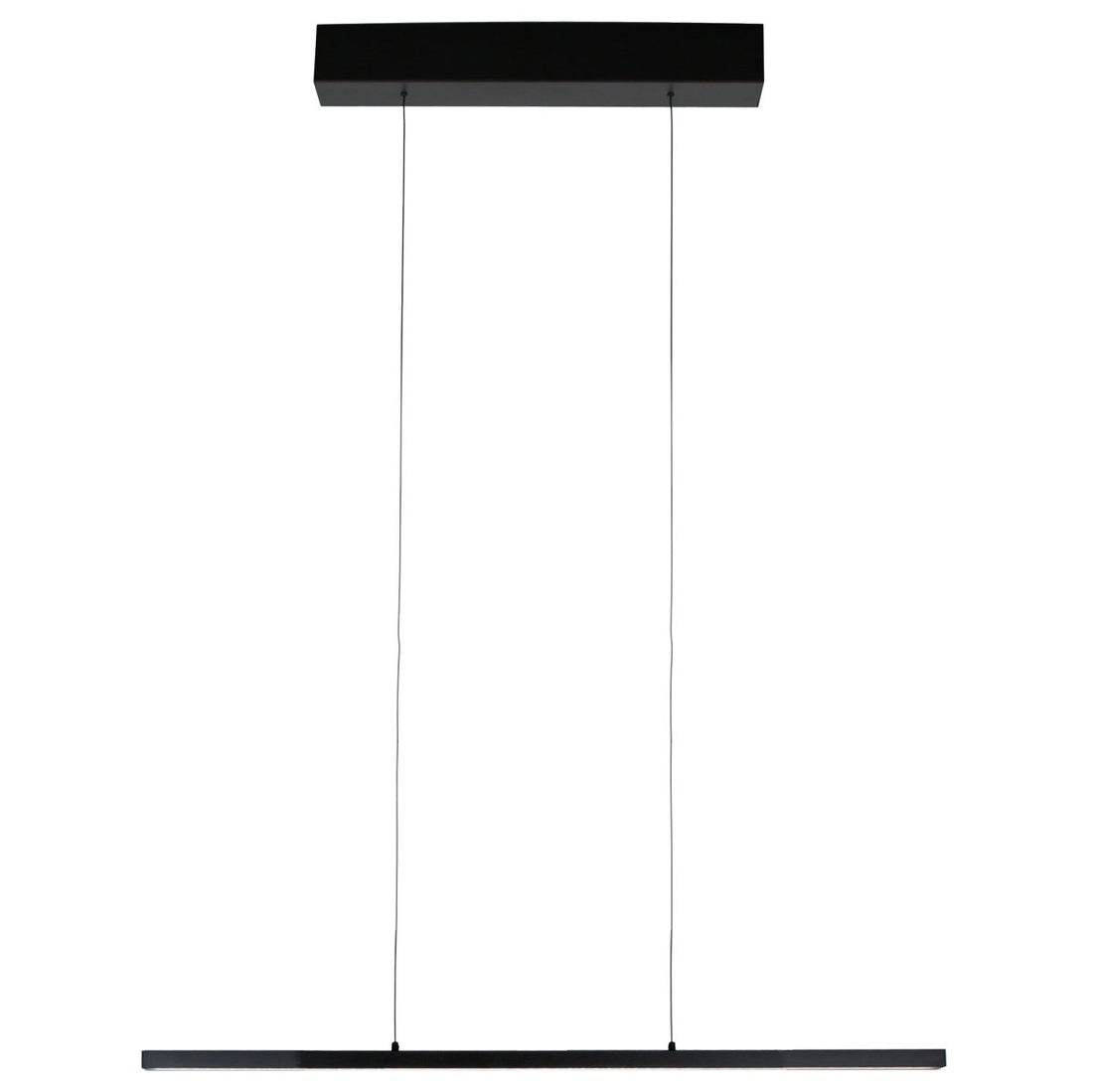 Schwarze Balken-Pendelleuchte